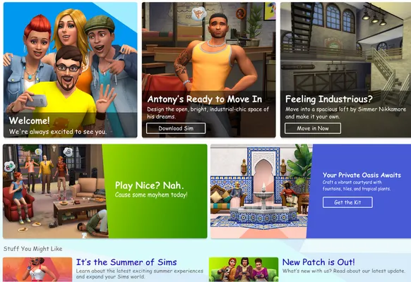 The Sims 1 and 2 Font Replacements